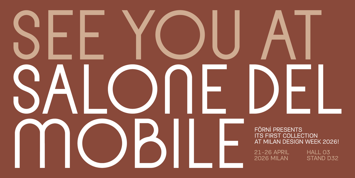 Förni, Salone del Mobile Milano 2026’da Yer Alacak