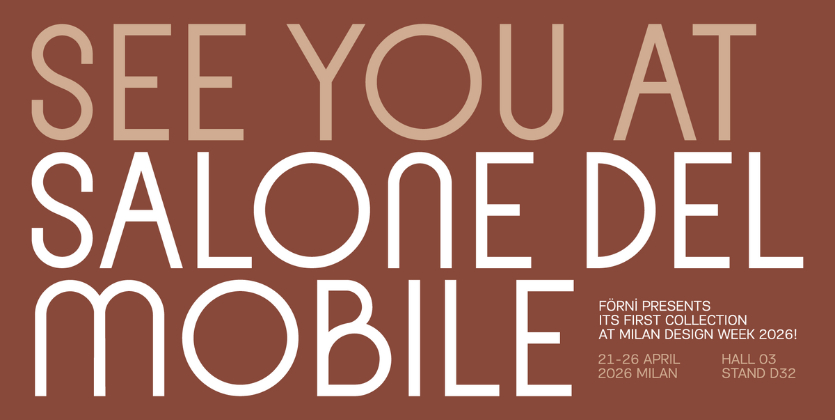 Förni, Salone del Mobile Milano 2026’da Yer Alacak