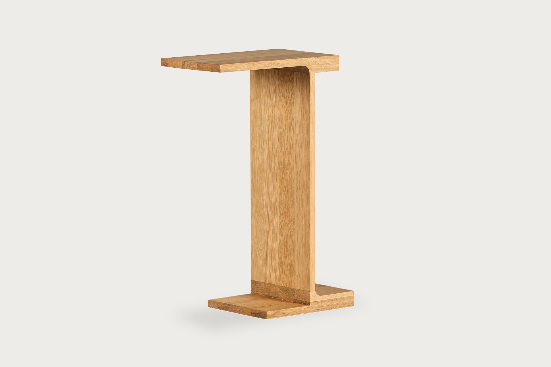 Jo C-Table, Solid Oak Top