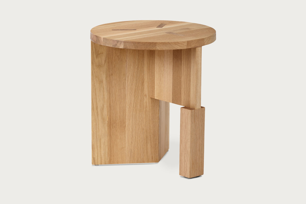 Elephant Oak Stool