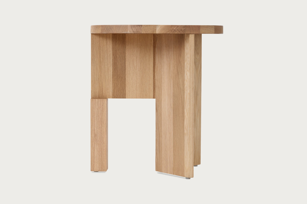 Elephant Oak Stool