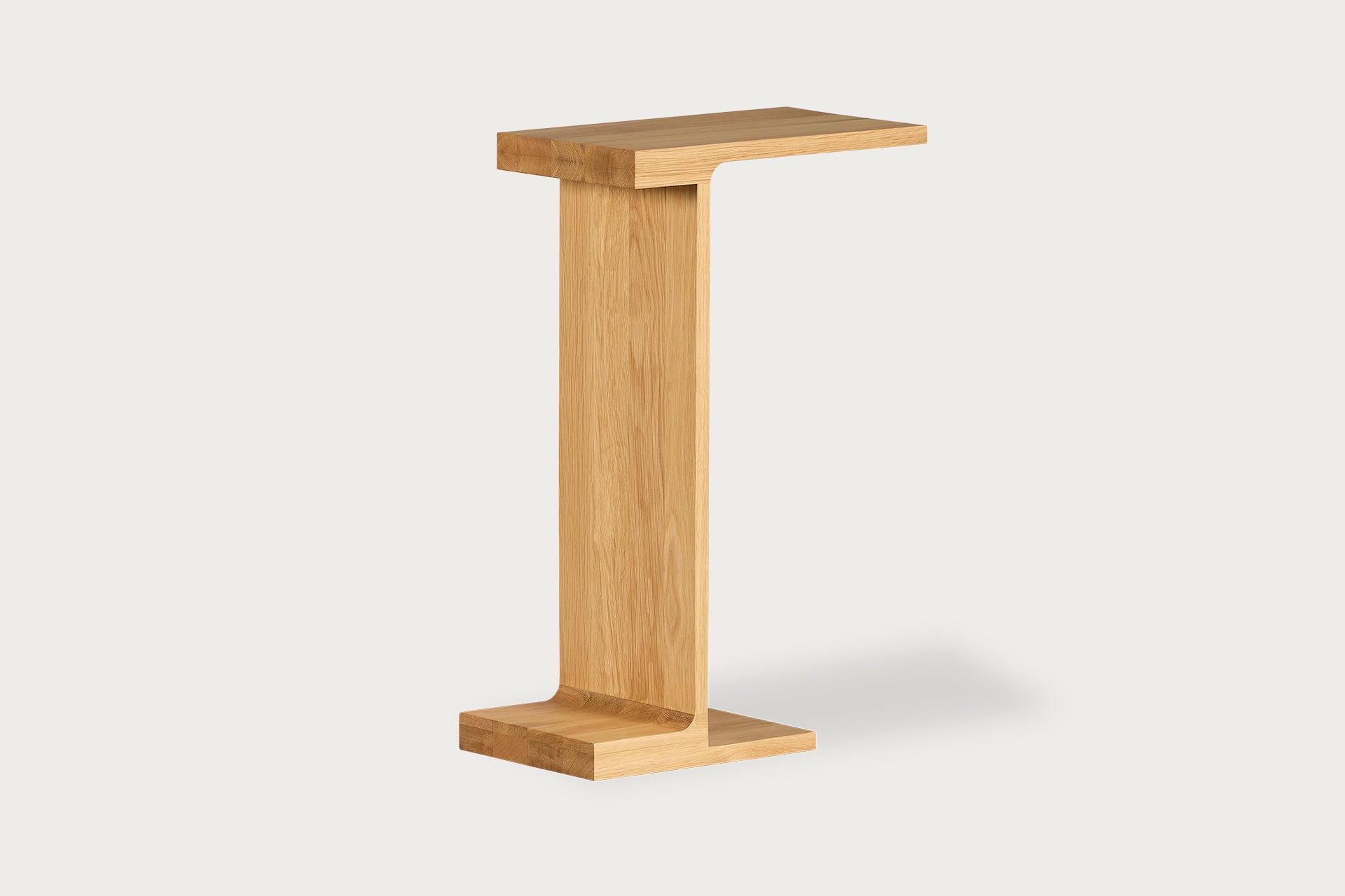 Jo C-Table, Solid Oak Top