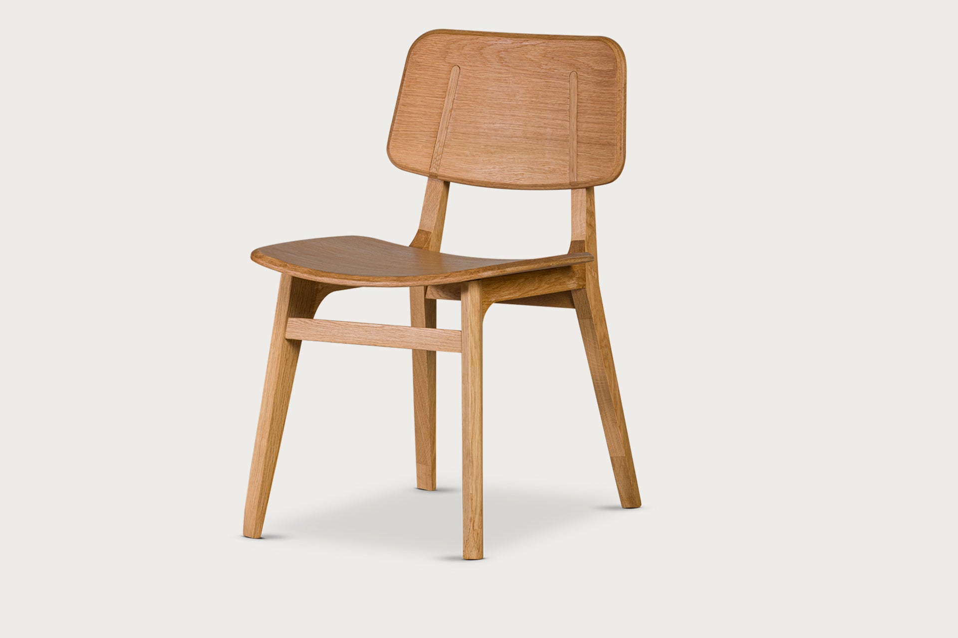 Lika Chair Solid Wood Oak Body, Solid Wood Oak Back, Solid Wood Oak Seat
