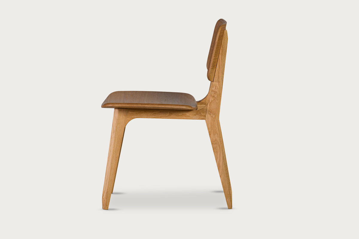 Lika Chair Solid Wood Oak Body, Solid Wood Oak Back, Solid Wood Oak Seat