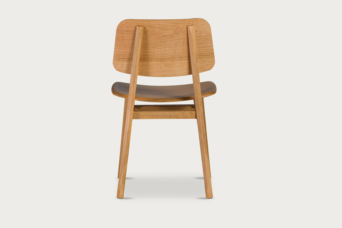 Lika Chair Solid Wood Oak Body, Solid Wood Oak Back, Solid Wood Oak Seat