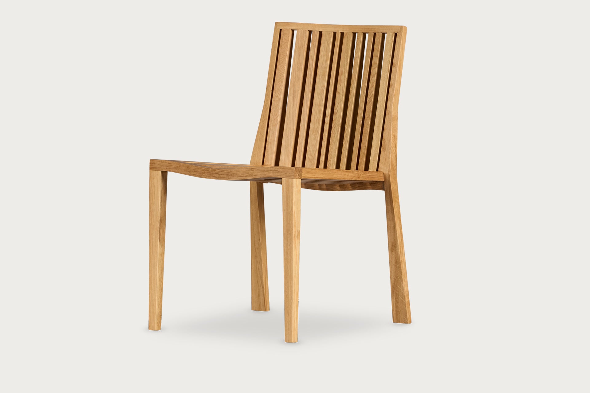 Lumin Chair – Solid Oak, Natural