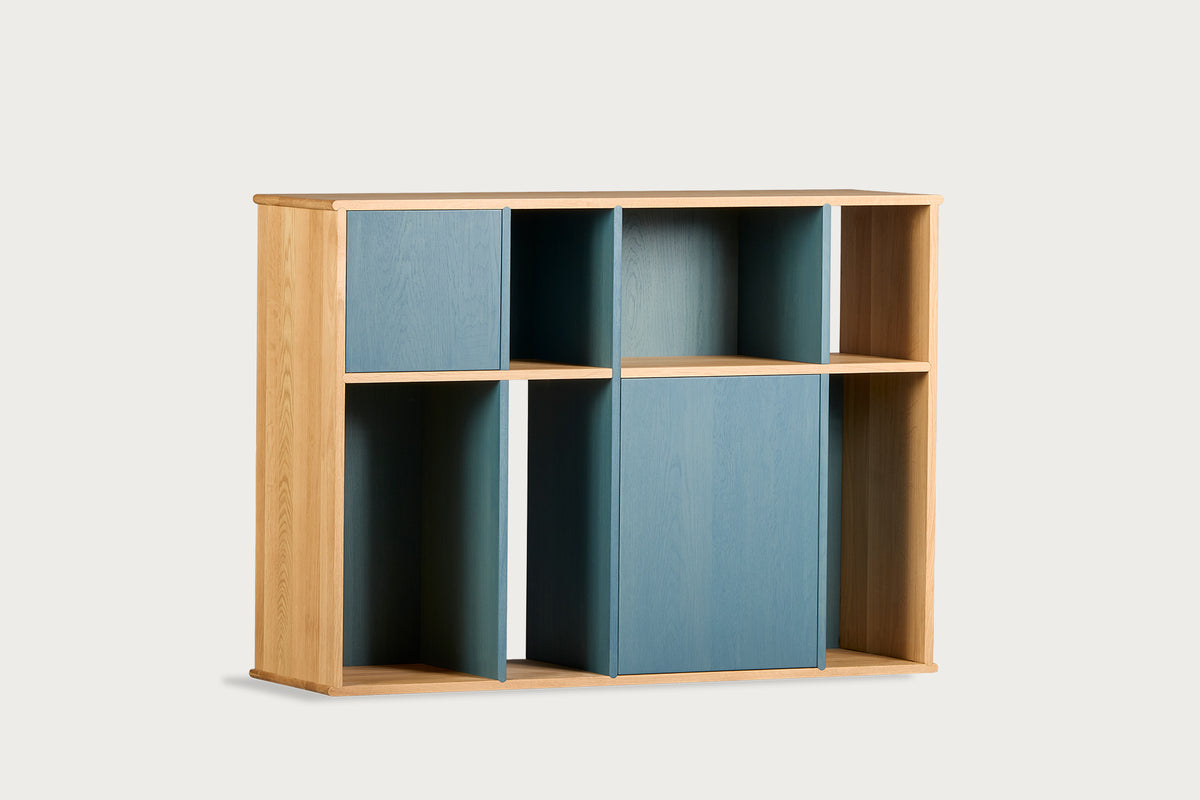 Parcel Bookcases With Doors, S