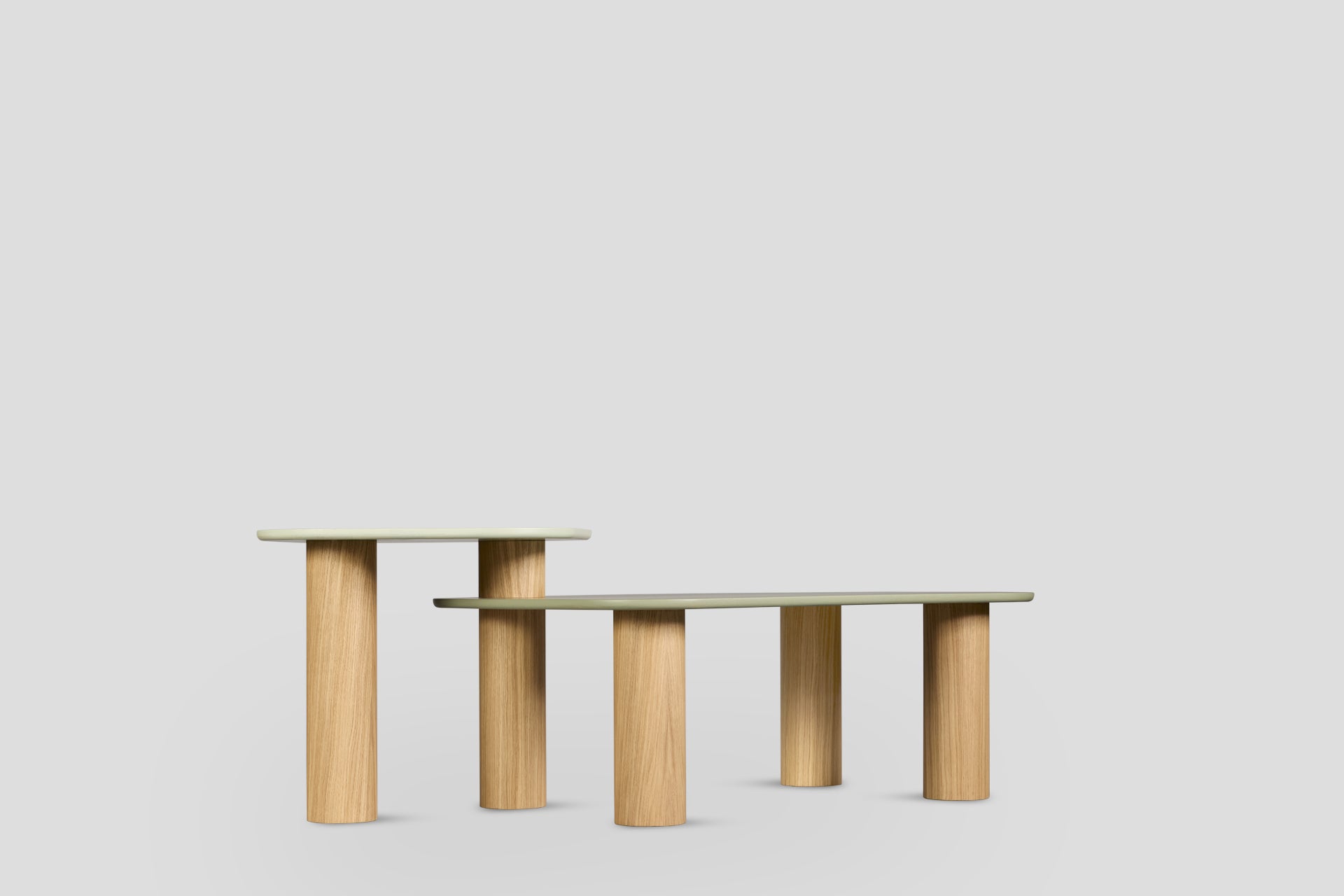 Rol İki Katlı Orta Sehpa Kare