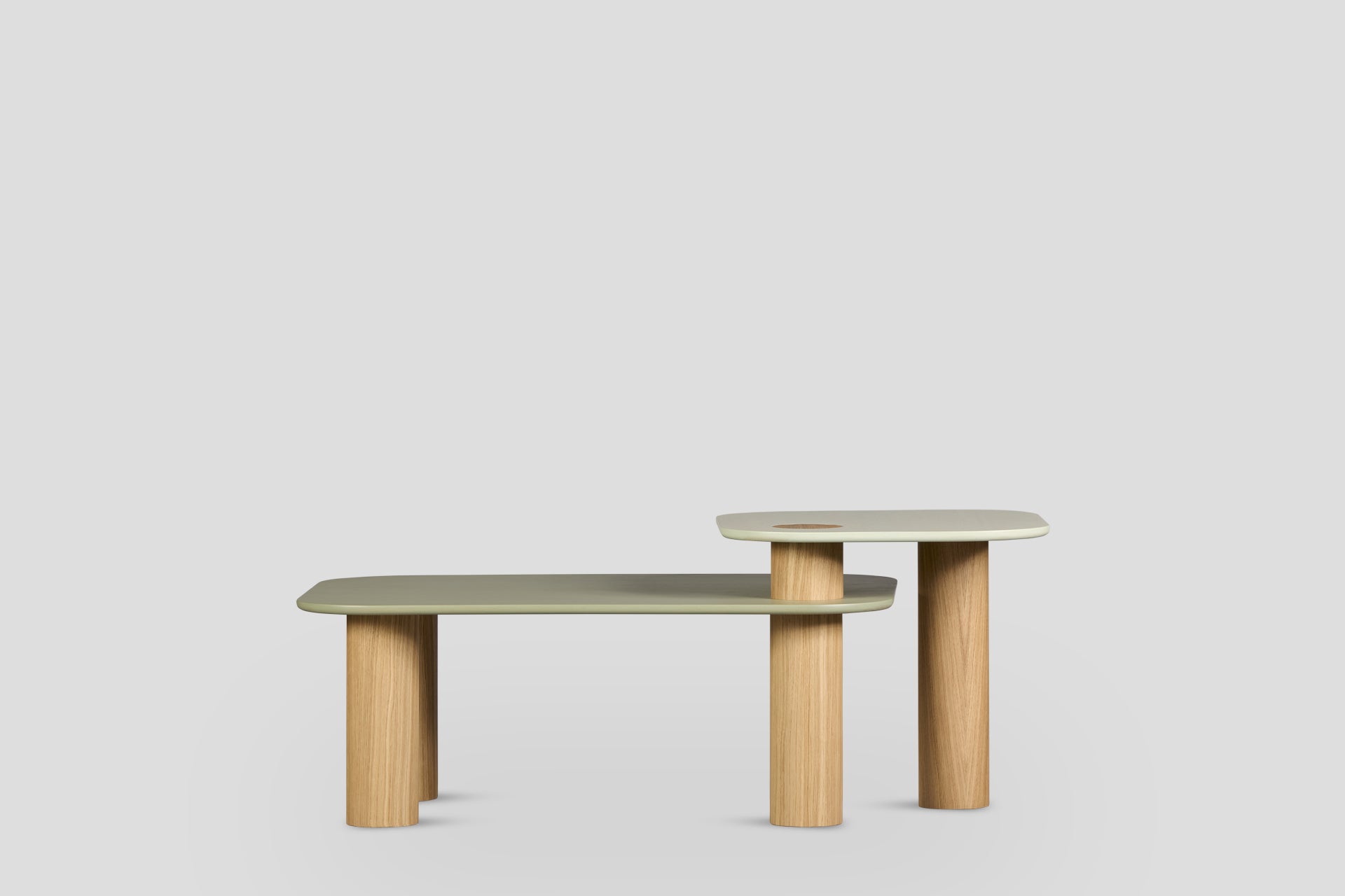 Rol İki Katlı Orta Sehpa Kare