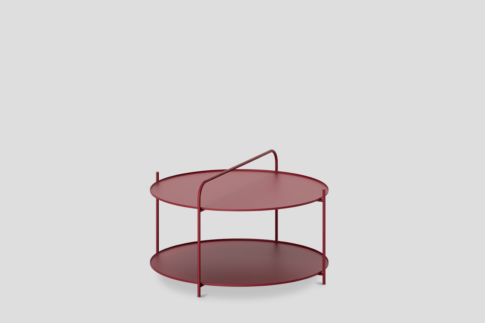 Royere Orta Sehpa Metal Tablalı